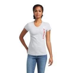 Ariat Women's Vertical Logo Short Sleeve T-Shirt
