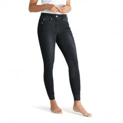 Ariat Women's Halo Denim Knee Patch Breech Breeches