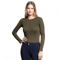 Budget 🎁 Samshield Women's Luana Seamless Long Sleeve Shirt Shirts & Tops 🤩 14 Samshield Women's Luana Seamless Long Sleeve Shirt Shirts & Tops