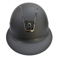 Buy ✨ Samshield Custom Miss Shield Matte Black Chrome Black Blazon Crystal Helmet ❤️ 27 Samshield Custom Miss Shield Matte Black Chrome Black Blazon Crystal Helmet