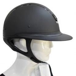 Buy ✨ Samshield Custom Miss Shield Matte Black Chrome Black Blazon Crystal Helmet ❤️ 41 Samshield Custom Miss Shield Matte Black Chrome Black Blazon Crystal Helmet