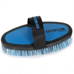 Shires Equestrian Products EZI-GROOM Grip Body Brush Grooming