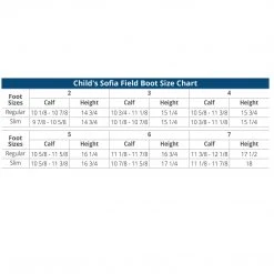 English Riding Supply Ovation Sofia Grip Black Field Boot- Child's