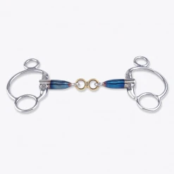 Equine Industries Trust Sweet Iron 2.5 Ring Eggbutt French Link Horse Bits