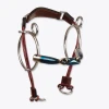 Equine Industries Trust Sweet Iron Curb Gag Eliptical Horse Bits