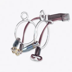 Equine Industries Trust Sweet Iron Curb Gag French Link Horse Bits