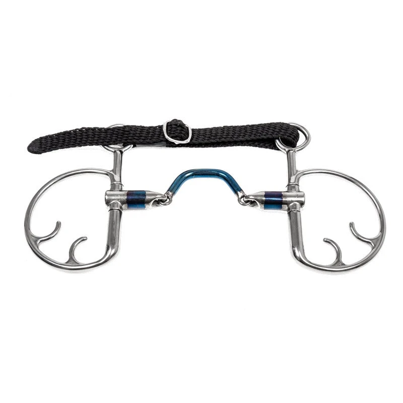 Best Sale 🥰 Equine Industries Trust Sweet Iron Wide Port Segundo Kimblehook ✨ 3 Equine Industries Trust Sweet Iron Wide Port Segundo Kimblehook