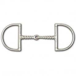 Toklat Originals Horse Bits Toklat Corkscrew Snaffle Dee Bit