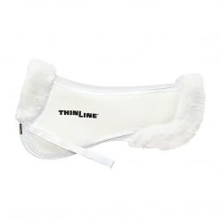 ThinLine Trifecta Half Pad With Sheepskin Rolls Saddle Pads & Fittings