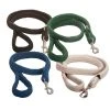Tory Leather Braided Cotton Dog Leash