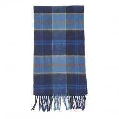 Barbour Merino Cashmere Tartan Scarf Equestrian Outerwear