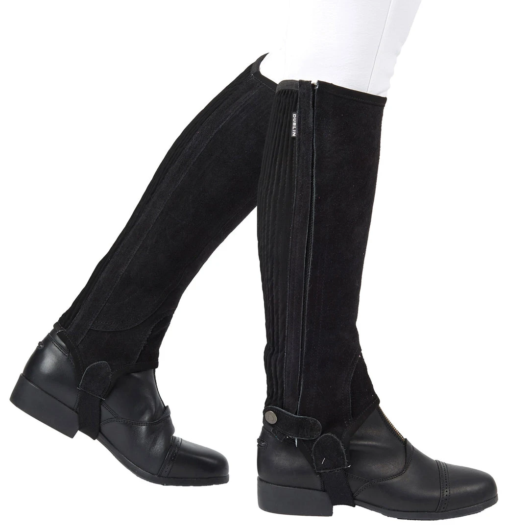 Wholesale 🎁 Weatherbeeta Dublin Suede Half Chaps II Riding Boots & Half Chaps 👍 3 Weatherbeeta Dublin Suede Half Chaps II Riding Boots & Half Chaps
