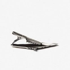 Equestrian Accessories Wild Attire Inc. Love Your Neigh-bor Antiquated Silver Metal Tie Bar