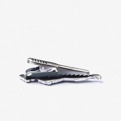 Wild Attire Inc. Wild Horses Antiquated Silver Metal Tie Bar