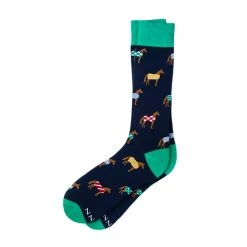 Buy 👏 Wild Attire Inc. Horsin' Around Carded Cotton 🌟 Socks ✔️ 11 Wild Attire Inc. Horsin' Around Carded Cotton Socks