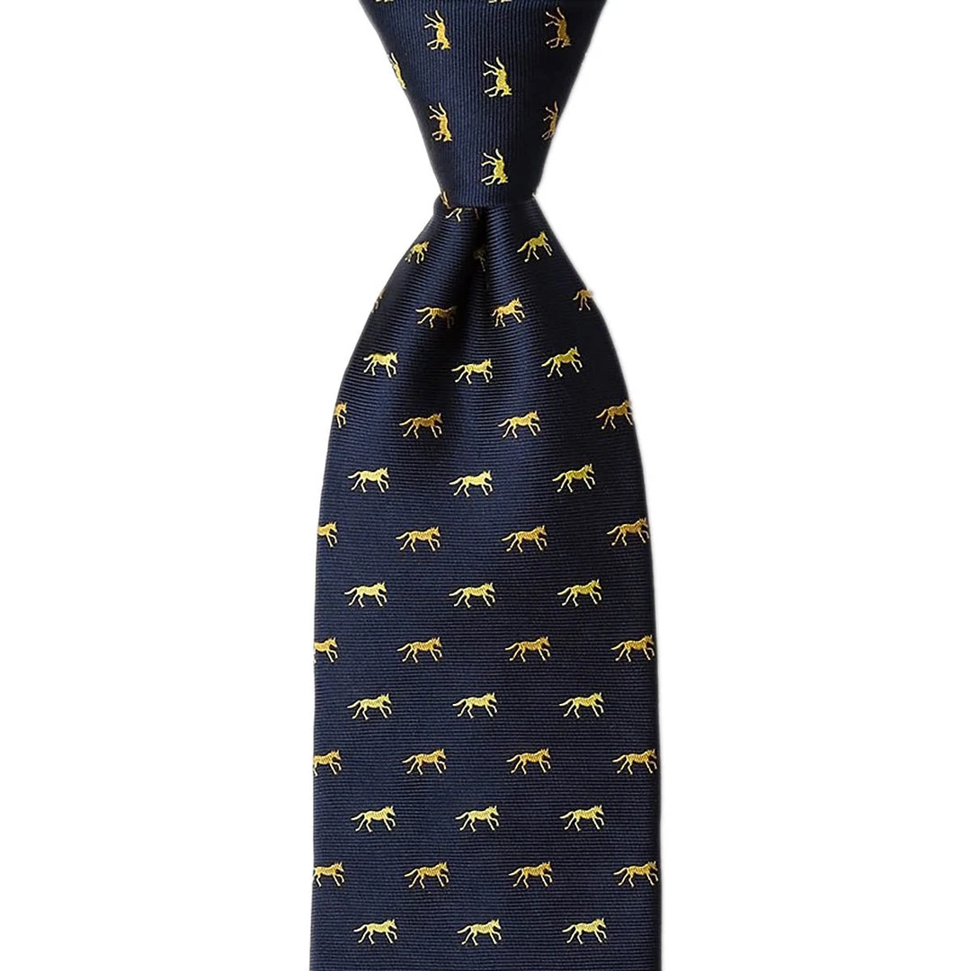Best reviews of ๐ Equestrian Accessories Wild Attire Inc. Hold Your Horses Navy Blue Silk Tie โญ 4 Equestrian Accessories Wild Attire Inc. Hold Your Horses Navy Blue Silk Tie