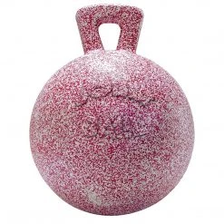 Jacks Mfg Jolly Ball With Handle Peppermint Scented 10"