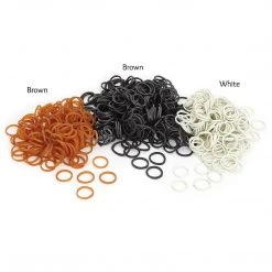 Shires Equestrian Products Tub Of Braiding Bands Grooming