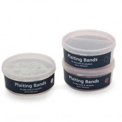 Shires Equestrian Products Tub Of Braiding Bands Grooming