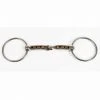 Partrade Metalab Mac-Genis Copper Rollers Loose Ring Snaffle Bit Horse Bits