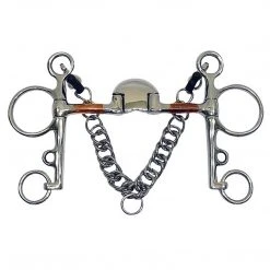 English Riding Supply Metalab Magic Pelham Correction Mouth Bit
