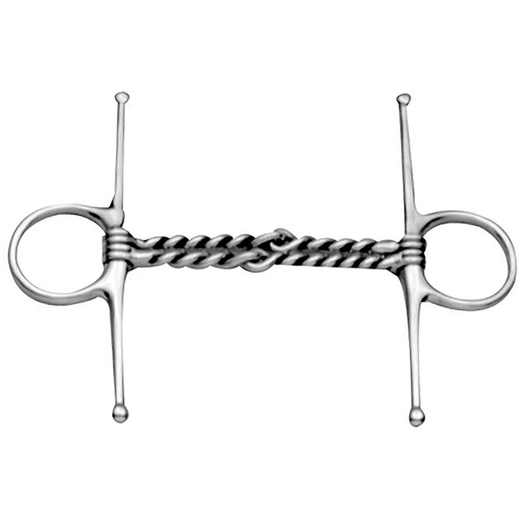 Coupon ⌛ Weatherbeeta Horse Bits Korsteel Stainless Steel Double Twisted Wire Full Cheek Snaffle Bit 👏 3 Weatherbeeta Horse Bits Korsteel Stainless Steel Double Twisted Wire Full Cheek Snaffle Bit