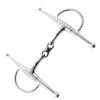 Weatherbeeta Horse Bits JP Korsteel Stainless Steel French Link Full Cheek Eggbutt Snaffle Bit