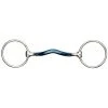 Shires Equestrian Products Horse Bits Shires Blue Alloy Mullen Mouth Loose Ring Bit