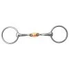 Weatherbeeta Horse Bits JP Korsteel Stainless Steel Copper Oval Link Loose Ring Snaffle Bit
