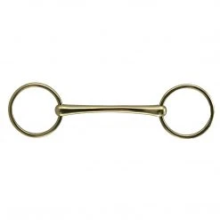 Intrepid Coronet German Silver Mullen Mouth Bit Loose Ring Bit Horse Bits