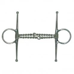 Intrepid Coronet Double Twisted Wire Full Cheek Snaffle Bit