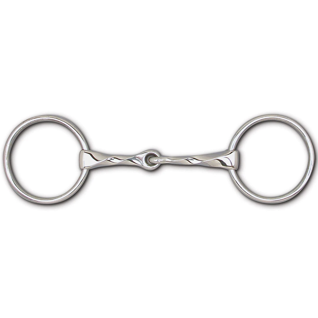Flash Sale 🌟 Toklat Originals Toklat Loose Ring Slow Twist Snaffle Bit Horse Bits ❤️ 3 Toklat Originals Toklat Loose Ring Slow Twist Snaffle Bit Horse Bits