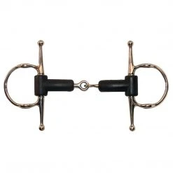 Intrepid Horse Bits Coronet Rubber Mouth Full Cheek Gag Bit