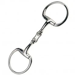 Weatherbeeta JP Korsteel Stainless Steel French Link Eggbutt Snaffle Bit