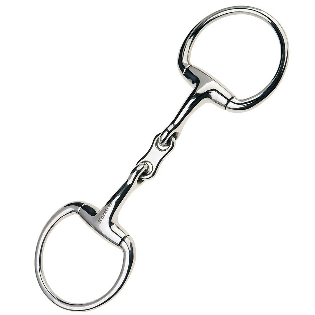 Best Sale ❤️ Weatherbeeta JP Korsteel Stainless Steel French Link Eggbutt Snaffle Bit 😍 3 Weatherbeeta JP Korsteel Stainless Steel French Link Eggbutt Snaffle Bit