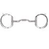 Toklat Originals Toklat Myler Eggbutt With Hooks With Stainless Steel Low Port Comfort Snaffle MB 04 Horse Bits