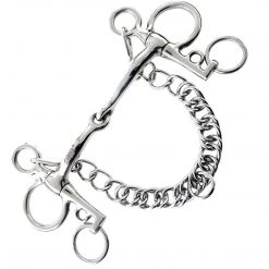 Weatherbeeta Horse Bits Korsteel Stainless Steel Tom Thumb Pelham Bit