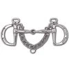 Toklat Originals Toklat Stainless Steel Snaffle Uxeter Kimberwick - 3 1/2" Cheek
