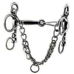 Intrepid Horse Bits Coronet Tom Thumb Jointed Mouth Pelham Bit