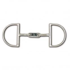 Toklat Originals Horse Bits Toklat Stainless Steel Slow Twist Dr. Bristol Snaffle Hunt Dee