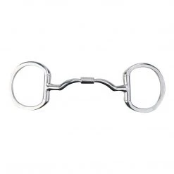 Toklat Originals Toklat Myler Eggbutt Without Hooks With Wide Ported Barrel Snaffle MB 33WL Horse Bits