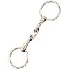 Weatherbeeta Horse Bits Korsteel Stainless Steel French Link Loose Ring Snaffle Bit