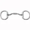 Toklat Originals Horse Bits Toklat Myler Eggbutt Without Hooks With Stainless Steel Low Port Comfort Snaffle MB 04