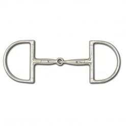 Toklat Originals Horse Bits Toklat Stainless Steel Snaffle Hunt Dee - 3 3/4" Rings