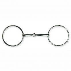 Partrade Metalab Single Joint Loose Ring Gag Bit