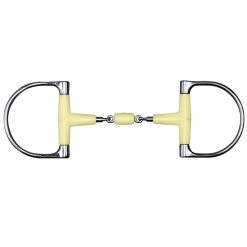 English Riding Supply Happy Mouth King Dee Double Jointed Roller Mouth Bit Horse Bits
