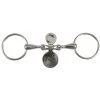 Jacks Mfg Butterfly Spoon Ring Snaffle Bit Horse Bits