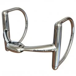 Jacks Mfg Horse Bits WTP Dee Bit With Normal Plate