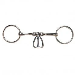Jacks Mfg Serena Song Ring Snaffle Bit Horse Bits