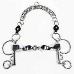 Partrade Metalab Jointed Twisted Short Lever Pelham Bit